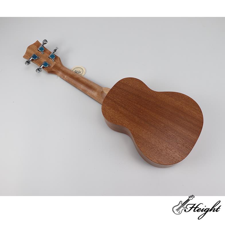 UKSS21-2   Sapele ukulele with 4 string 21” ukulele