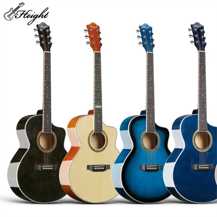 Best Travel Bass Wood Acoustic Guitar