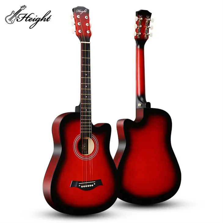 38 Inch Basswood Acoustic Guitar