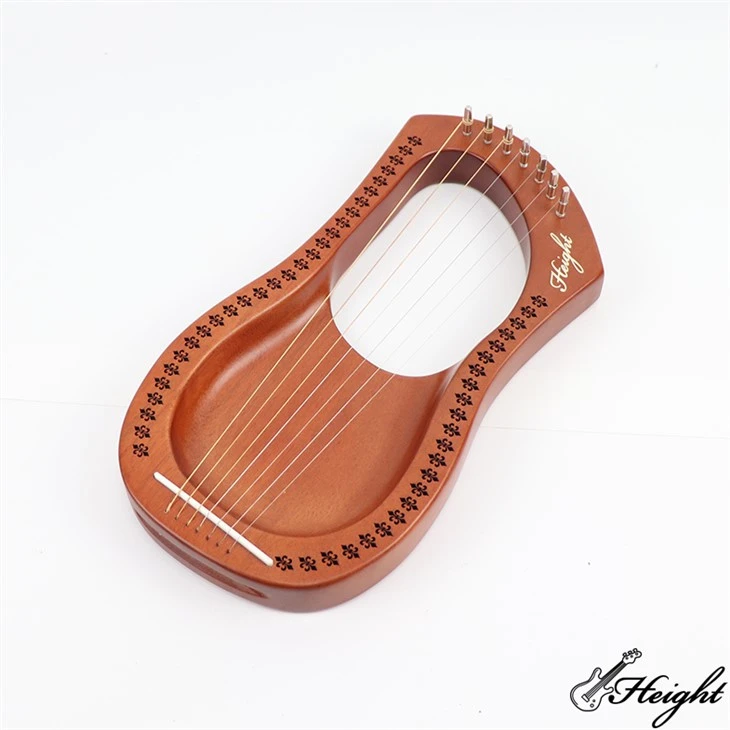 LY01 21 Strings Lever Harp Solid Mahogany